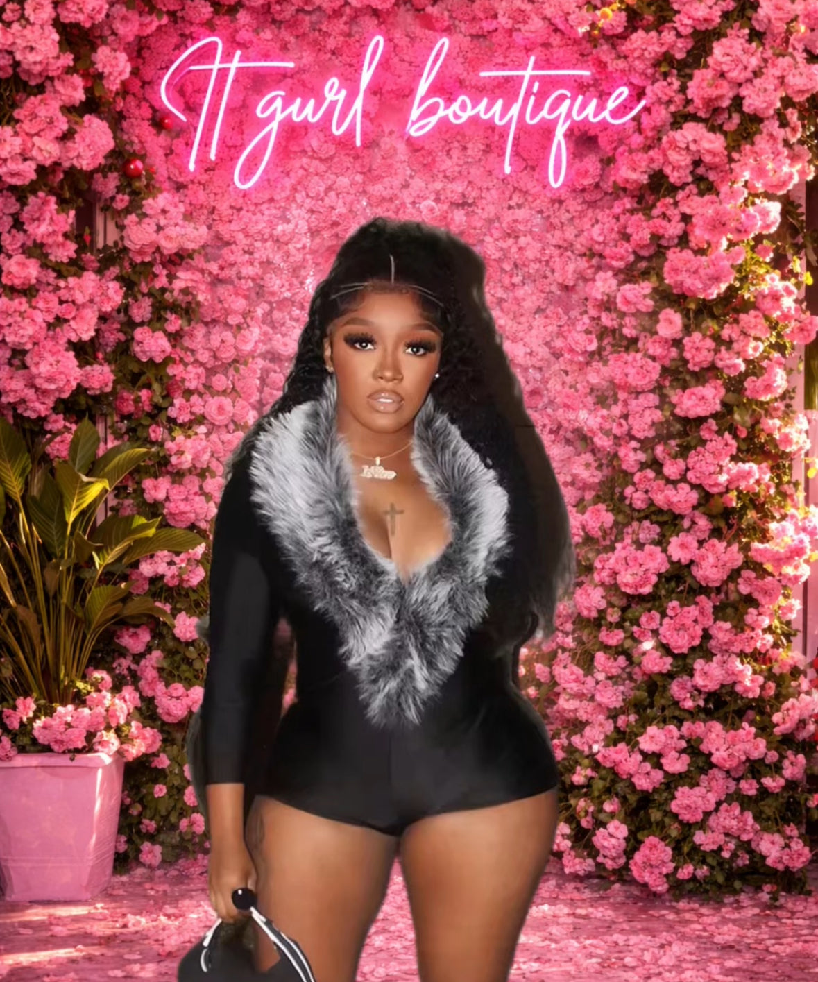 It gurl (shorts) 1 piece