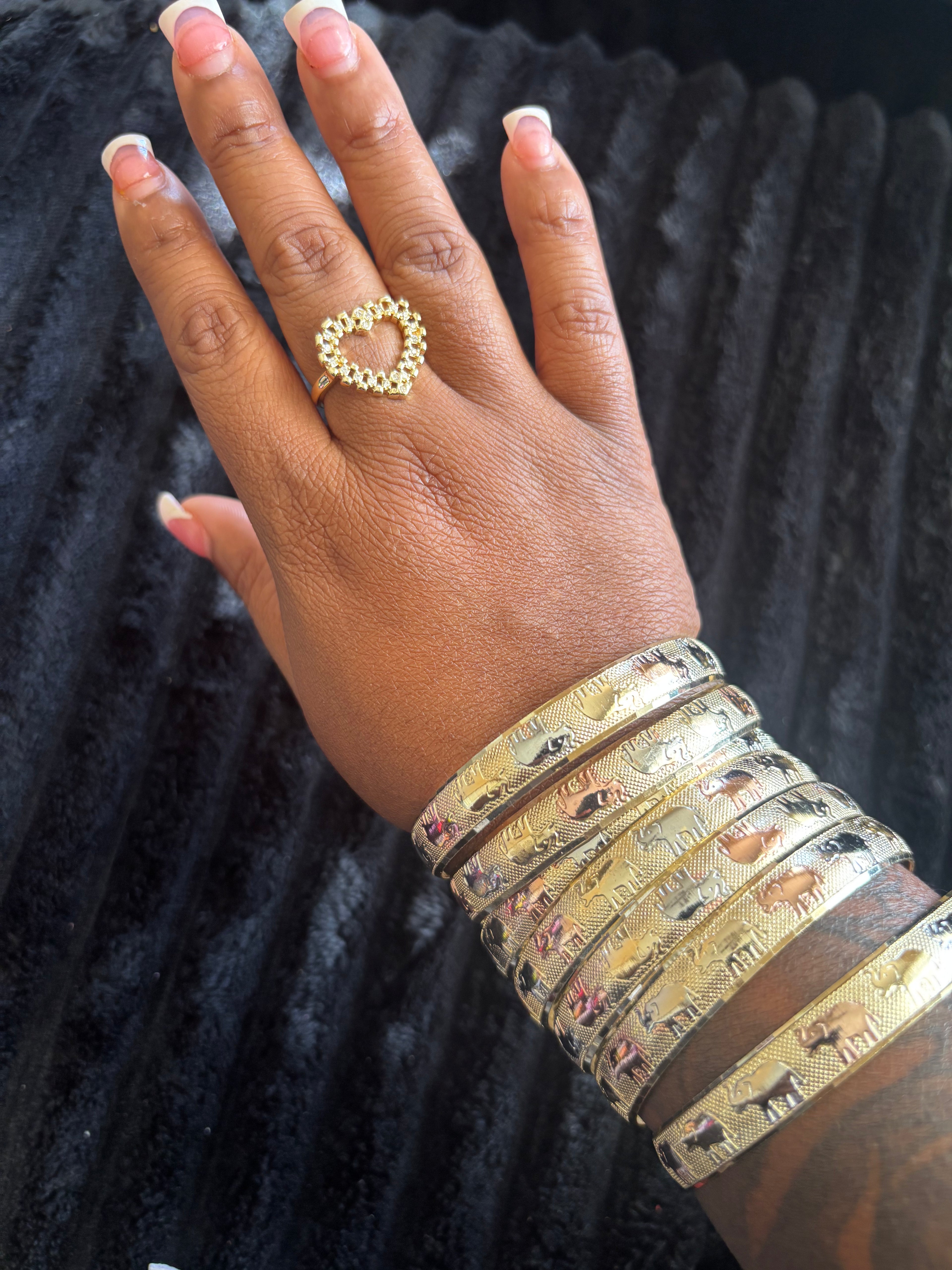 Rolex heart shape ring