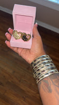 Small hello kitty hoops